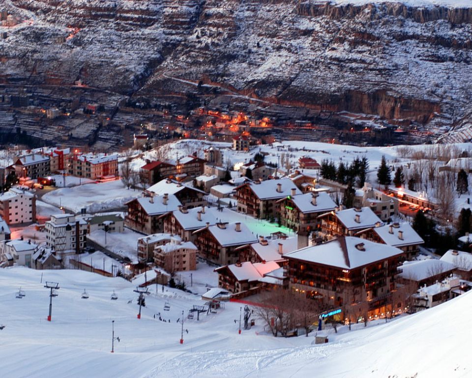 Beirut → Faraya Mzaar Or Zaarour , The Ceders Snowy Getaway & Winter Activities